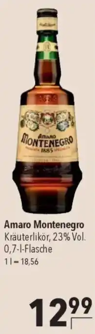 CITTI Markt Amaro Montenegro Kräuterlikör, Angebot