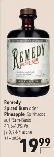 CITTI Markt Remedy Spiced Rum oder Pineapple, Spirituose auf Rum-Basis Angebot