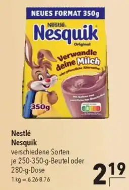 CITTI Markt Nestlé Nesquik Angebot