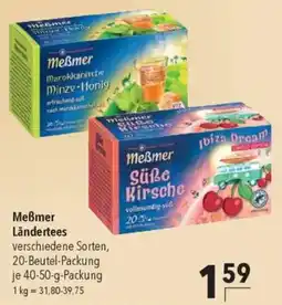 CITTI Markt Meẞmer Ländertees Angebot