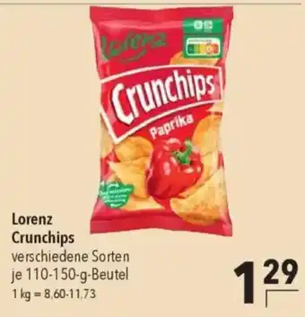 CITTI Markt Lorenz Crunchips Angebot