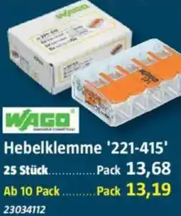 Bauhaus WAGO Hebelklemme '221-415' Angebot