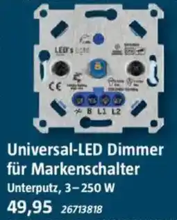 Bauhaus Universal-LED Dimmer für Markenschalter Angebot