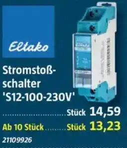 Bauhaus Eltako Stromstoẞ- schalter 'S12-100-230V' Angebot
