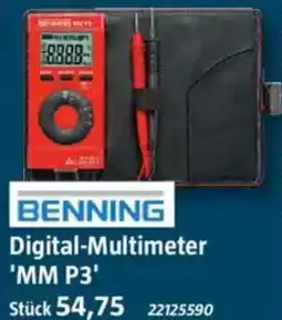 Bauhaus BENNING Digital-Multimeter 'MM P3' Angebot