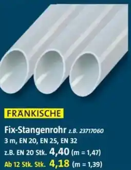 Bauhaus FRÄNKISCHE Fix-Stangenrohr Angebot