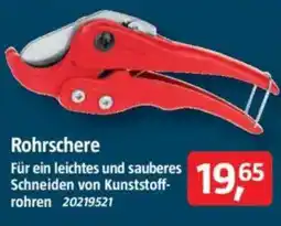 Bauhaus Rohrschere Angebot