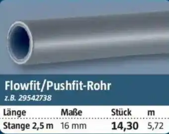 Bauhaus GEBERIT Flowfit/Pushfit-Rohr Angebot