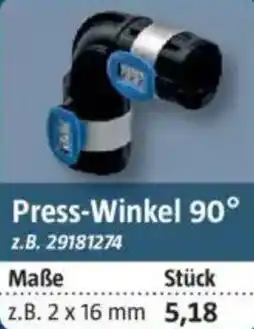 Bauhaus GEBERIT Press-Winkel 90° Angebot