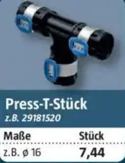 Bauhaus GEBERIT Press-T-Stück Angebot