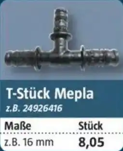 Bauhaus GEBERIT T-Stück Mepla Angebot