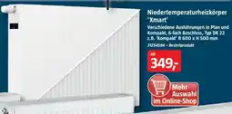 Bauhaus Niedertemperaturheizkörper 'Xmart' Angebot