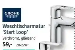 Bauhaus GROHE Waschtischarmatur 'Start Loop' Angebot