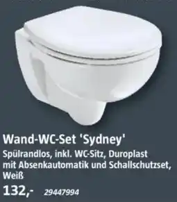 Bauhaus Camargue Wand-WC-Set 'Sydney' Angebot