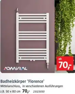 Bauhaus ADMIRAL Badheizkörper 'Florence' Angebot