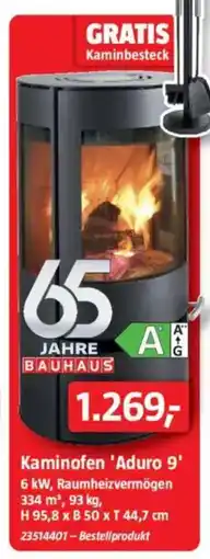 Bauhaus Kaminofen 'Aduro 9' Angebot