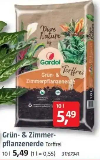 Bauhaus Grün- & Zimmer- pflanzenerde Torffrei Angebot