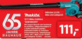 Bauhaus Makita 18 V Akku-Gebläse 'DUB186SFX1' Angebot