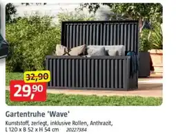 Bauhaus Gartentruhe 'Wave' Angebot