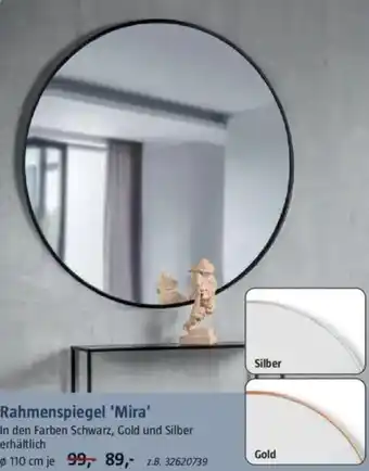 Bauhaus Rahmenspiegel 'Mira' Angebot