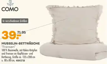 Möbel Kraft Como musselin-bettwäsche Angebot
