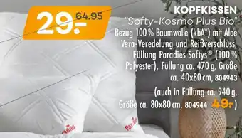 Möbel Kraft Paradies kopfkissen Angebot