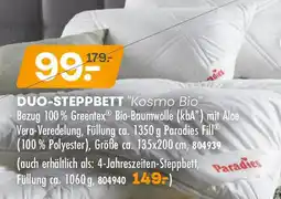 Möbel Kraft Paradies duo-steppbett Angebot