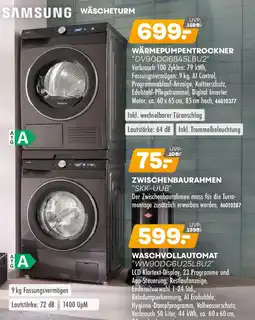 Möbel Kraft Samsung Wärmepumpentrockner "DV90DG6845LBU2" Angebot