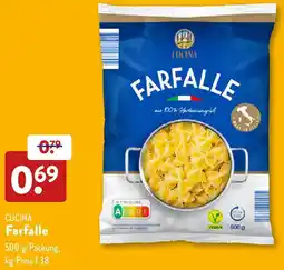 Aldi Süd CUCINA Farfalle Angebot