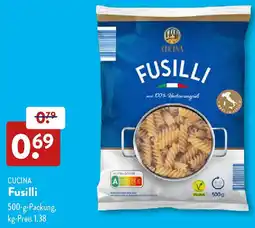 Aldi Süd CUCINA Fusilli Angebot