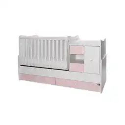 Netto Marken-Discount Lorelli Babybett, Jugendbett 3 in 1 Mini Max umbaubar, für 2 Kinder gleichzeitig pink Angebot