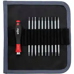 Netto Marken-Discount Wiha Schraubendreher Schraubendreher mit Wechselklingen-Set SYSTEM 4 Angebot