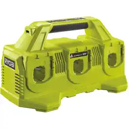 Netto Marken-Discount Ryobi Ladestation 18 V ONE+ Ladestation RC18640, für bis zu 6 Akkus Angebot