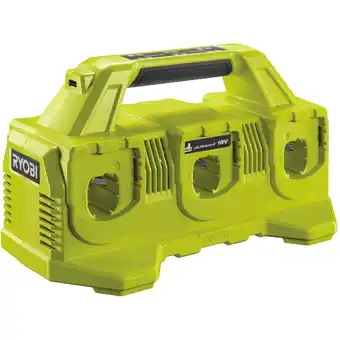 Netto Marken-Discount Ryobi Ladestation 18 V ONE+ Ladestation RC18640, für bis zu 6 Akkus Angebot
