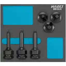 Netto Marken-Discount Hazet Steckschlüssel Kraft-Steckschlüsseleinsatz-Satz 995S6/6 Angebot
