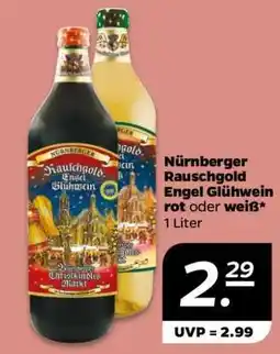 NETTO Nürnberger Rauschgold Engel Glühwein rot oder weiß Angebot