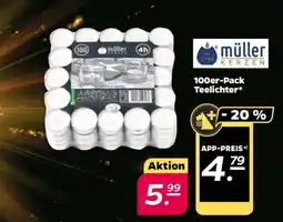 NETTO 100er-Pack Teelichter Angebot