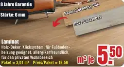 B1 Discount Baumarkt Laminat Angebot