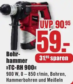 B1 Discount Baumarkt Einhell Bohrhammer TC-RH 900 Angebot