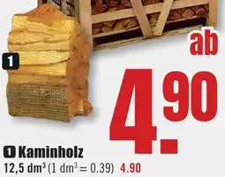 B1 Discount Baumarkt Kaminholz Angebot
