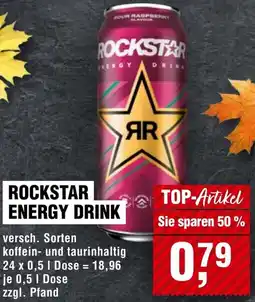 Handelshof Rockstar energy drink Angebot