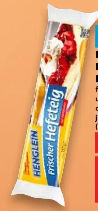 Kaufland Henglein Hefeteig für Blechkuchen Angebot