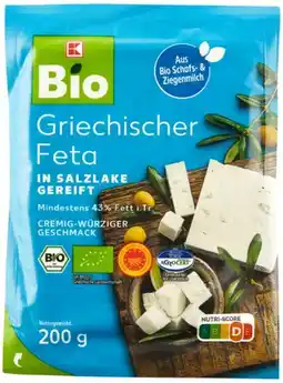 Kaufland K-Bio Griechischer Feta Angebot