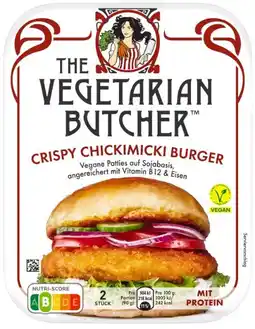 Kaufland The Vegetarian Butcher Crispy Chickimicki Burger Angebot