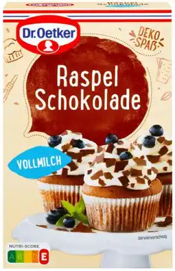 Kaufland Dr. Oetker Raspel Schokolade Angebot