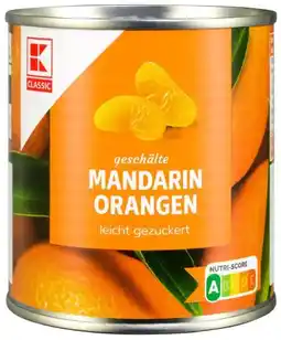 Kaufland K-Classic Mandarin Orangen Angebot