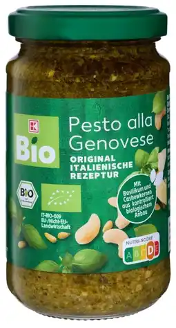 Kaufland K-Bio Bio Pesto Angebot