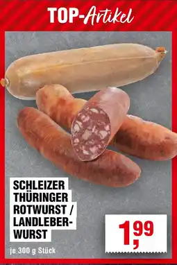 Handelshof Schleizer thüringer rotwurst / landleberwurst Angebot