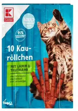 Kaufland K-Classic Kauröllchen Katzensnack Angebot