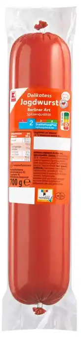 Kaufland K-Classic Delikatess Jagdwurst Angebot